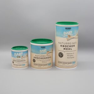 Grau Knochenmehl für Hunde