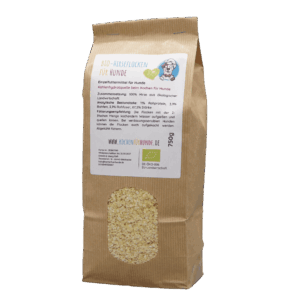 Bio-Hirseflocken für Hunde - Glutenfreie Kohlenhydratquelle für Hunde - Barf und Kochen