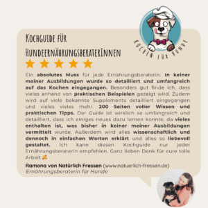 Testimonial Ramona Kochguide natuerlich fressen