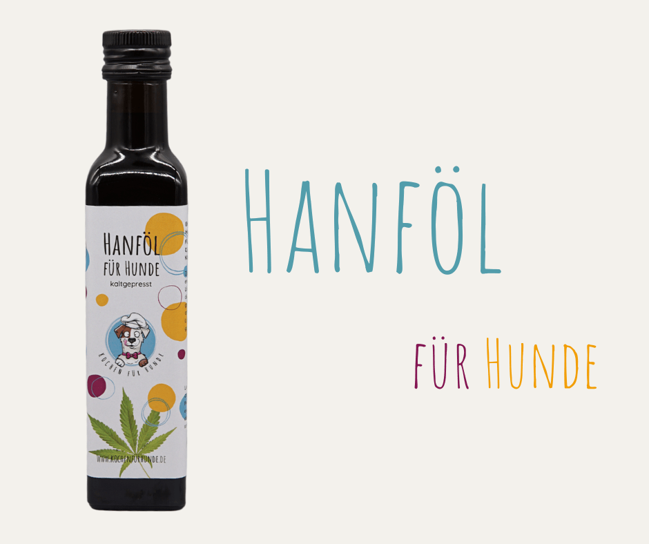 Hanföl für Hunde - Wie viel Hanföl - Linolsäure für Hunde