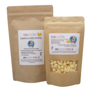 Käsepops als Hundeleckerlis Gouda für Hunde als Snack
