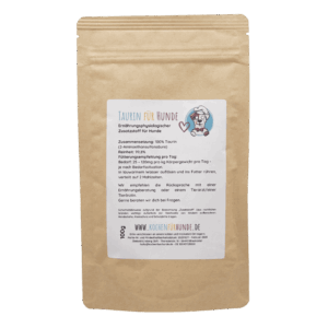 Taurin für Hunde bei vegetarischer Fütterung, Herz,