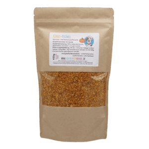 Kürbis-Krümel Kürbisflocken für Hunde als Gemüse