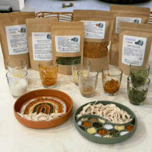 Antischlingnapf Slowfeeder Inspiration Brei Krümel