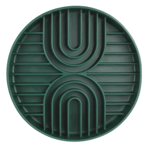 Antischlingnapf Slowfeeder Loop Bloom dunkelgruen