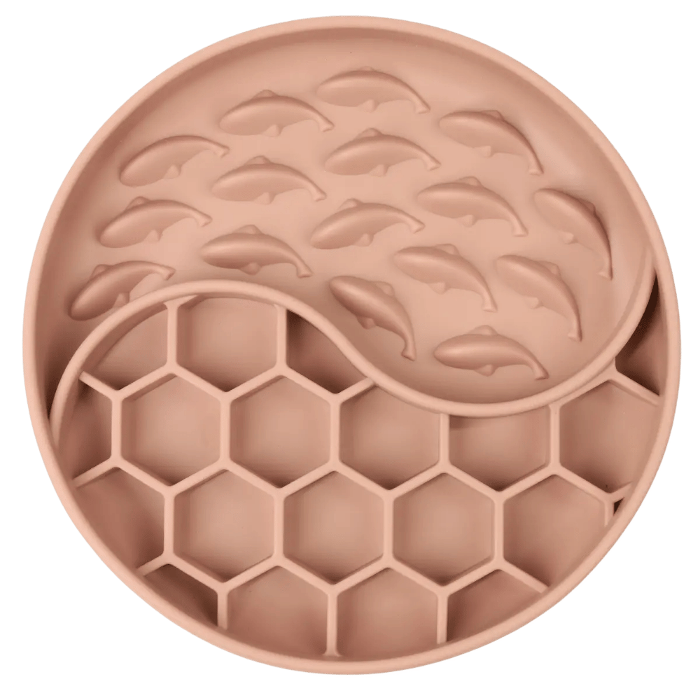 Antischlingnapf Slowfeeder Wave Bloom rosé