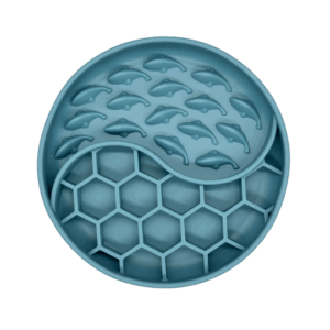 Wave Antischlingnapf stahlblau-petrol-blau