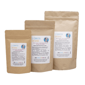 Carnitin für Hunde hohe Konzentration wenig Menge