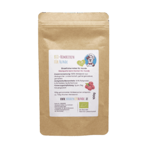 Bio-Himbeeren für Hunde - Himbeerpulver - Obst für Hunde