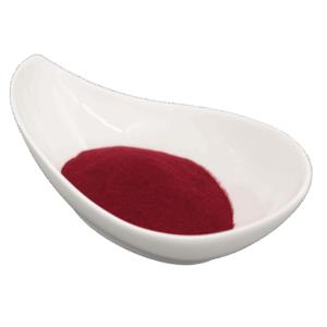 Rote Beete Pulver zum Färben von Leckerlis