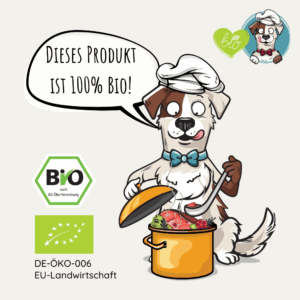 100% Bio Kochen für Hunde EU-Landwirtschaft
