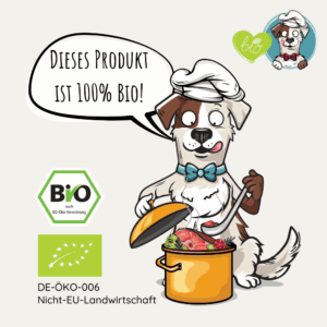 100% Bio Kochen für Hunde Nicht-EU-Landwirtschaft